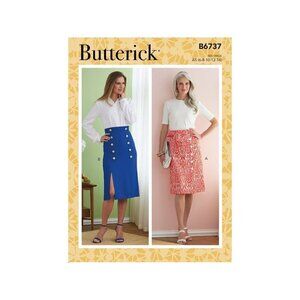 Butterick Sewing Pattern 10813‎ Misses Skirt Size